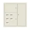 Щит этажный 5 кв. RAL9002 (1000х950х160) PROxima