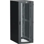 Шкаф серверный ITK LINEA S 19'' 24U 800х1000мм перфорированная дверь черный