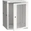 Шкаф LINEA W 18U 600x600 мм дверь перфорированная RAL7035