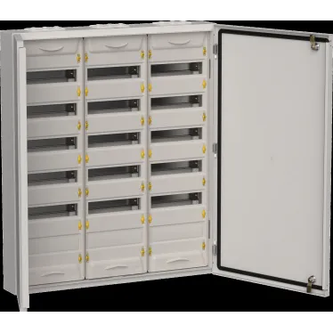 TITAN 5 Корпус металлический ЩРн-216 (3х72) 960х830х140 IP54 серый (две двери)