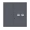 Щит этажный 2 кв. слаботочка слева RAL7016 (1000х950х150) EKF PROxima