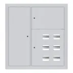 Щит этажный 6 кв. слаботочка слева (1000х950х160) Basic