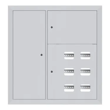 Щит этажный 6 кв. слаботочка слева (1000х950х160) Basic