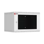 Шкаф телекоммуникационный настенный 6U (600х450) стекло, Astra A Basic