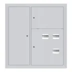                  Щит этажный 3 кв. слаботочка слева (1000х950х160) Basic
               