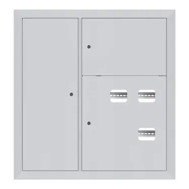 Щит этажный 3 кв. слаботочка слева (1000х950х160) Basic