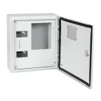                  Корпус металлический ЩУРн-ПРО-3-МП/8-415х370х147-IP66-УХЛ1 с окном учета, 3ф счетчик на МП, 8 мод., типоисполнение ПРО
               