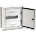                  TITAN 5 Корпус металлический ЩРв-12 (1х12) 380х365х130мм IP31 белый (одна дверь)
               