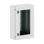 Корпус навесной уличный ST Outdoor с М/П с прозрачной дверью ВxШxГ 600x400x200 мм, IP66