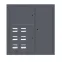 Щит этажный 6 кв. RAL7016 (1000х950х150) EKF PROxima
