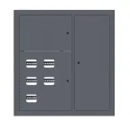                  Щит этажный 5 кв. RAL7024 (1000х950х150) EKF PROxima
               