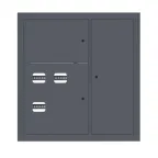                  Щит этажный 3 кв. RAL7016 (1000х950х150) EKF PROxima
               