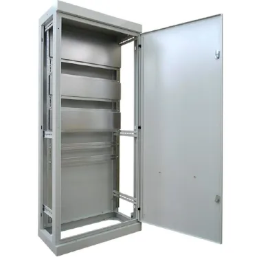 Каркас напольный цельносварной ВРУ-1 (1800х600х450) IP31 без боковых панелей серый