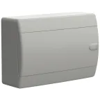 Корпус пластиковый навесной на 12 модулей ЩРН-П-12 IP41 UNION Compact белая дверь
