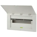 Корпус пластиковый ультратонкий ЩРВ-П-20 с белой крышкой UNIQUE White_UBOX20 IP41 (6/48)