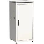 Шкаф сетевой 19дюйм LINEA N 28U 600х800 мм металлическая передняя дверь серый