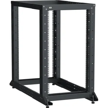 Стойка двухрамная LINEA F 47U 600х600-1000мм черная