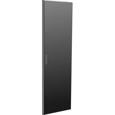 Дверь металлическая для шкафа LINEA N 28U 600 мм черная