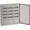 TITAN 5 Корпус металлический ЩРв-180 (3х60) 880х885х130мм IP31 серый (две двери)