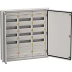 TITAN 5 Корпус металлический ЩРв-180 (3х60) 880х885х130мм IP31 серый (две двери)