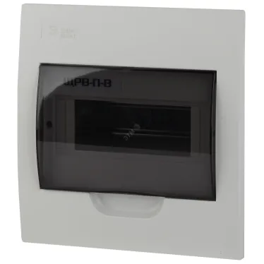 Бокс ЩРВ-П-8 модулей встр.пластик IP41 SIMPLE