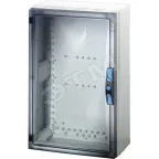                  Бокс прозрачные двери с боковыми панелями IP66 546х366х186
               