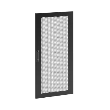 Дверь перфорированная одностворчатая для IT-CQE 1200x800 RAL9005