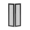 Дверь перфорированная двухстворчатая для IT-CQE 2200X800 RAL9005