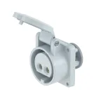                  Розетка панельная 16А 40-50В/50-60Гц IP44 2 полюса
               