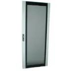 Дверь со стеклом IT-CQE 1400х600. RAL7035