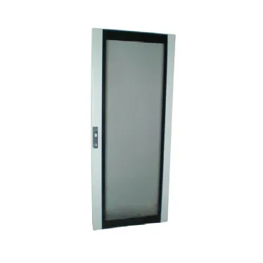 Дверь со стеклом IT-CQE 1400х600. RAL7035