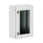 Корпус навесной уличный ST Outdoor с М/П с прозрачной дверью ВxШxГ 600x400x250 мм, IP66