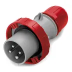                  Вилка кабельная с безвинтовыми клеммами IP67 32A 3P+E 400В
               