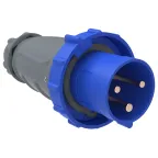                  Вилка переносная ССИ-033 63А-6ч/200-250В 2Р+РЕ IP67 MAGNUM
               