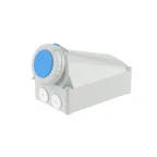Розетка наружной установки IP67 125 A 2P+E 230V