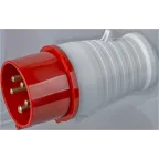                  Вилка NCA-SR015-16-380 переносная 16А 3P+N+PE IP44
               