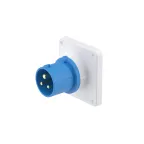                  Вилка скрытой установки IP44 16A 2P+E 230В
               