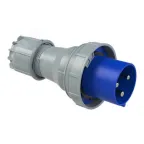                  Вилка кабельная 125А/230V/1P+N+E/IP67
               