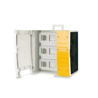 Корпус на 39 модулей и 9 постов с основанием 70х87мм MBOX3