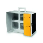                  Корпус на 16 модулей и 4 поста с основанием 136х125мм MBOX2
               