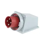                  Вилка настенная IP67 125А 3P+E 400В
               
