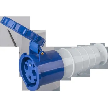 Розетка NCA-SR233-63-220 переносная 63А 2P+PE IP54