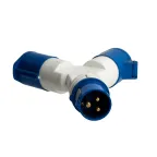                  Розетка двухлучевая 1012 2Р+РЕ 16А 220В IP44
               
