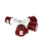                  Розетка трехлучевая 1013-214 3Р+РЕ 16А 380В IP44
               
