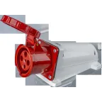                  Розетка NCA-SR134-63-380 стационарная наружная 63А 3P+PE IP54
               