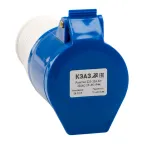                  Розетка 223-32А-6h-220AC-2P+PE-IP44
               