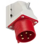                  Вилка настенная 32А/400V/3P+N+E/IP44
               