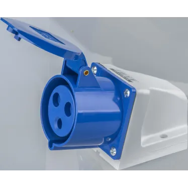 Розетка NCA-SR123-32-220 стационарная наружная 32А 2P+PE IP44