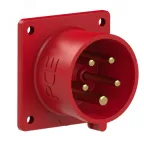                  Вилка встраиваемая 16А/400V/3P+N+E/IP44
               