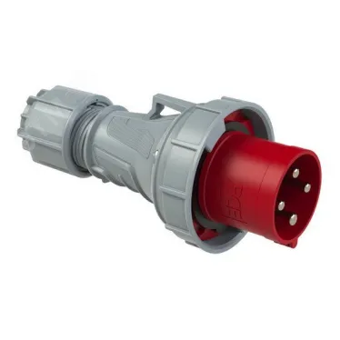 Вилка кабельная 63A/400V/3P+E/IP67